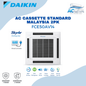 AC Daikin Cassette Standart Malaysia Wired FCE50AV14 2 PK